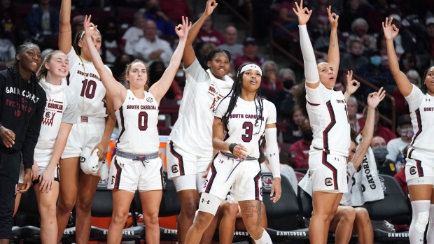 South Carolina celebrates Destanni Henderson