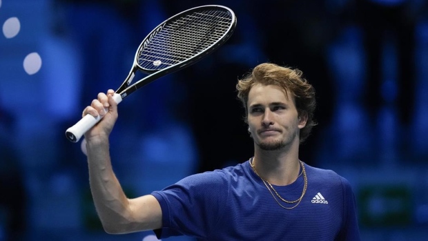 Alexander Zverev, The Canadian Press Alexander Zverev