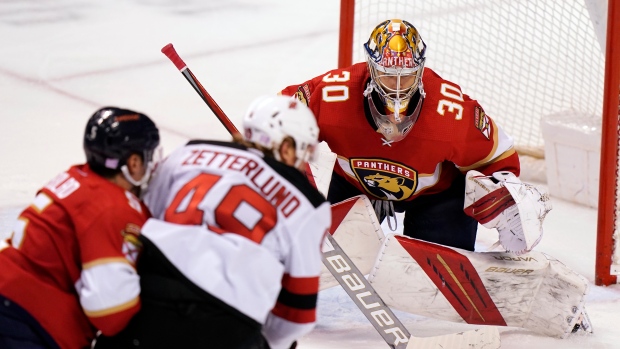 Spencer Knight gets back at Devils in Florida Panthers rematch