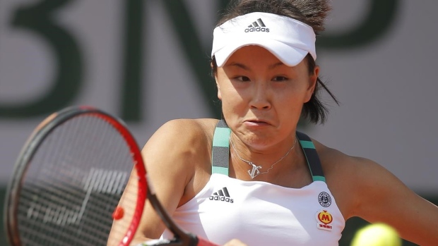 Peng Shuai, The Canadian Press Peng Shuai