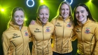 Photo: TSN, License: N/A Team Jacqueline Harrison Power Pose