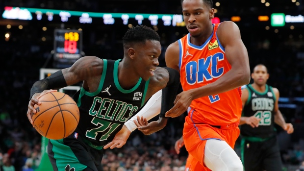 Dennis Schroder Shai Gilgeous-Alexander, The Canadian Press Dennis Schroder Shai Gilgeous-Alexander