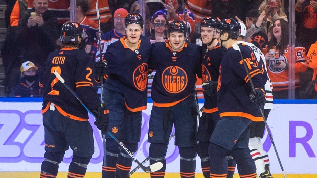 Edmonton Oilers Celebrate