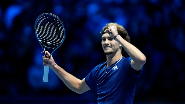 Alexander Zverev, The Canadian Press Alexander Zverev