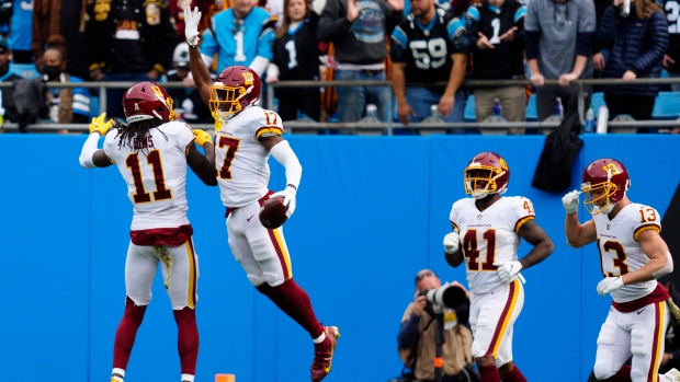 Washington Football Team celebrates