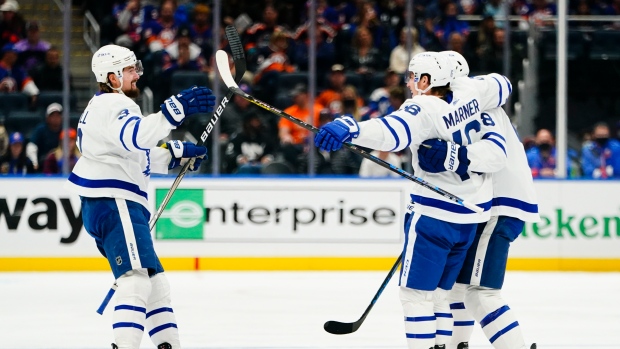 Toronto Maple Leafs celebrate