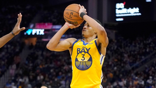 Jordan Poole, The Canadian Press Jordan Poole