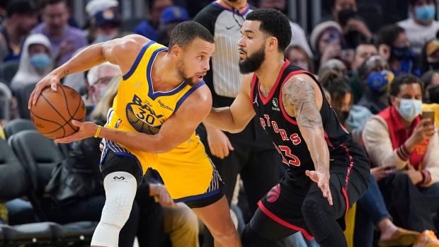 Steph Curry Fred VanVleet, The Canadian Press Steph Curry Fred VanVleet