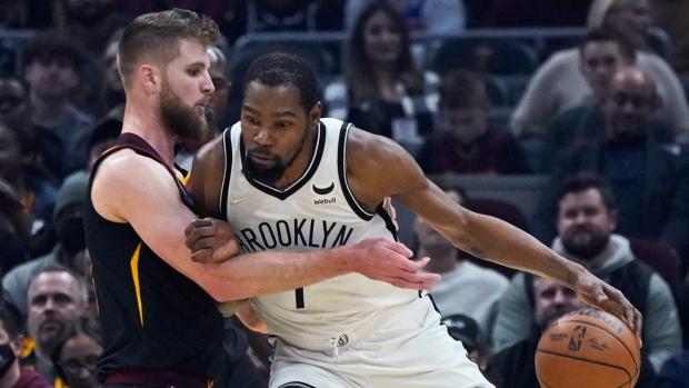 Durant, Harden help Nets beat Raptors for 5th straight win - The