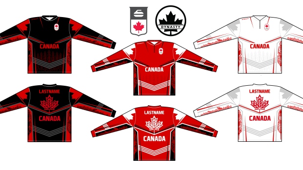 Curling Canada Olympic Jerseys