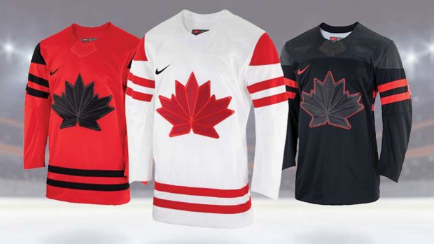 Hockey Canada jerseys