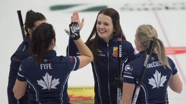 Team Tracy Fleury , Curling Canada Team Tracy Fleury