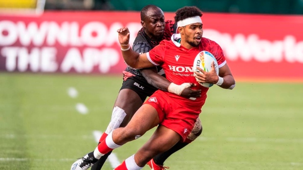 Canadian teams combine for just one win on Day 1 of Dubai rugby sevens Article Image 0