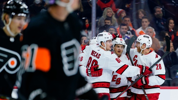 Carolina Hurricanes Celebrate , The Canadian Press Carolina Hurricanes Celebrate