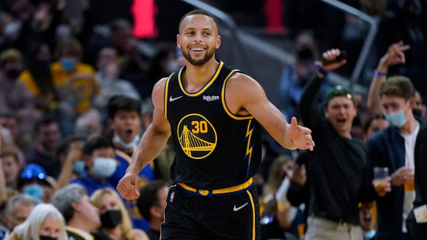 Stephen Curry, The Canadian Press Stephen Curry
