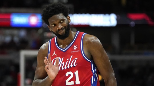 Joel Embiid, The Canadian Press Joel Embiid