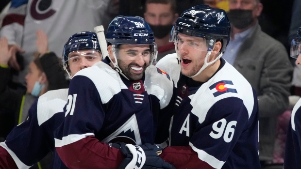Nazem Kadri Mikko Rantanen, The Canadian Press Nazem Kadri Mikko Rantanen