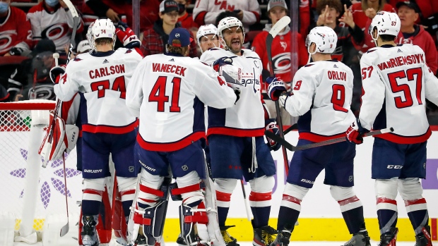 Washington Capitals Celebrate, The Canadian Press Washington Capitals Celebrate