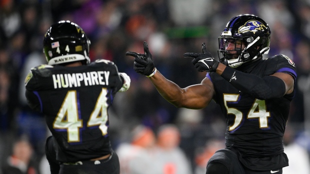 Marlon Humphrey and Tyus Bowser, The Canadian Press Marlon Humphrey and Tyus Bowser