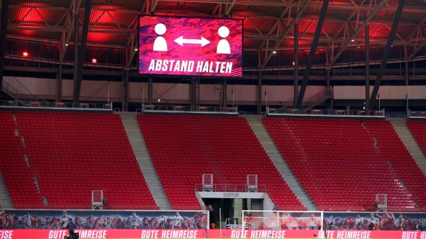 German government hints at smaller crowds or empty stadiums, The Canadian Press German government hints at smaller crowds or empty stadiums