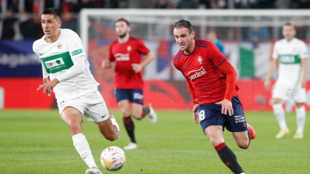 Osasuna Elche Spanish league, Osasuna Twitter / @CAOsasuna Osasuna Elche Spanish league