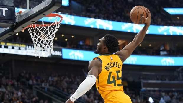 Donovan Mitchell, The Canadian Press Donovan Mitchell