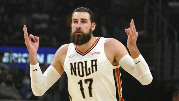 Jonas Valanciunas, The Canadian Press Jonas Valanciunas