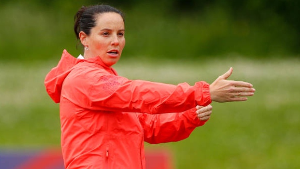 Rhian Wilkinson, Lynne Cameron - The FA/The FA via Getty Images Rhian Wilkinson