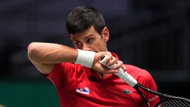 Novak Djokovic, The Canadian Press Novak Djokovic