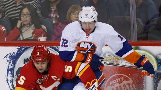 Mark Giordano and Josh Bailey