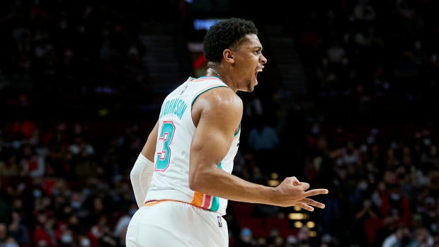 Keldon Johnson, The Canadian Press Keldon Johnson