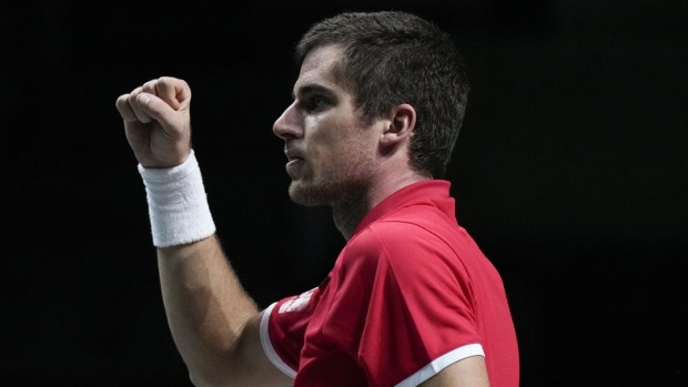 Davis Cup , The Canadian Press Davis Cup