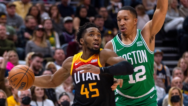 Donovan Mitchell, The Canadian Press Donovan Mitchell