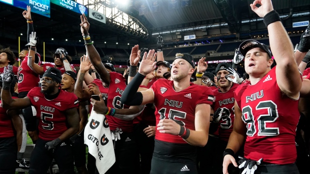 Northern Illinois celebrates, The Canadian Press Northern Illinois celebrates
