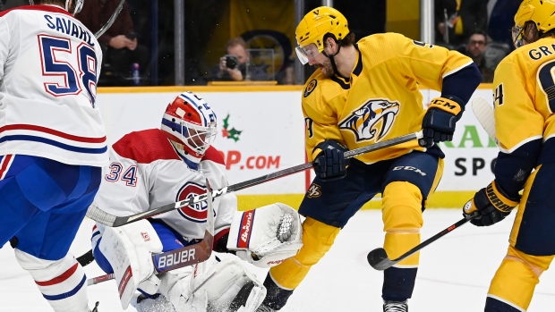 Filip Forsberg Jake Allen, The Canadian Press Filip Forsberg Jake Allen