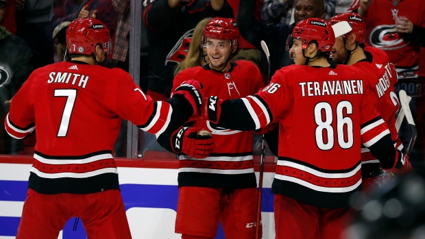 Carolina Hurricanes Celebrate, The Canadian Press Carolina Hurricanes Celebrate