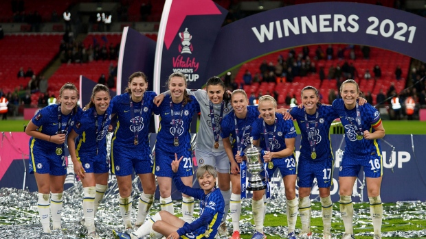 Chelsea celebrates FA Cup, The Canadian Press Chelsea celebrates FA Cup