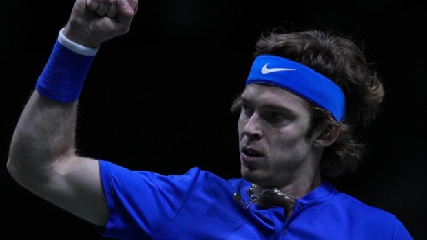 Andrey Rublev, The Canadian Press Andrey Rublev