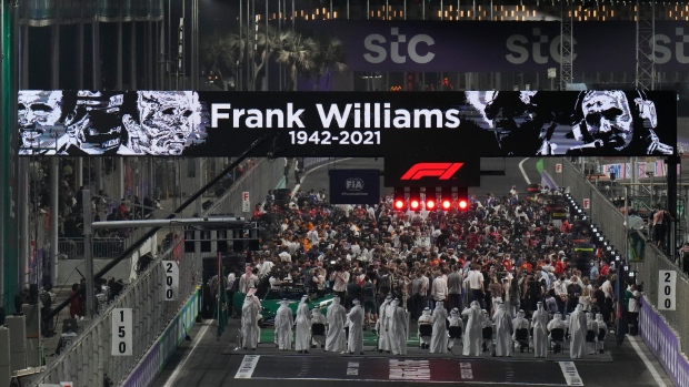 Frank Williams tribute, The Canadian Press Frank Williams tribute
