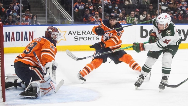 Edmonton Oilers Minnesota Wild, The Canadian Press Edmonton Oilers Minnesota Wild