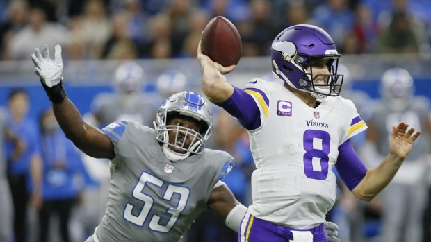 Kirk Cousins, The Canadian Press Kirk Cousins