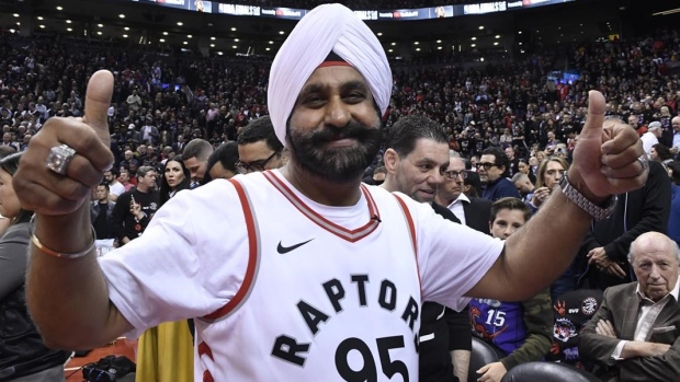 Superfan Nav Bhatia , The Canadian Press Superfan Nav Bhatia