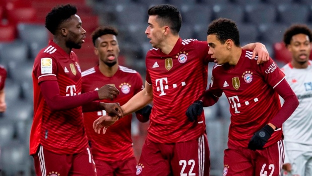 Bayern Munich Celebrates, The Canadian Press Bayern Munich Celebrates