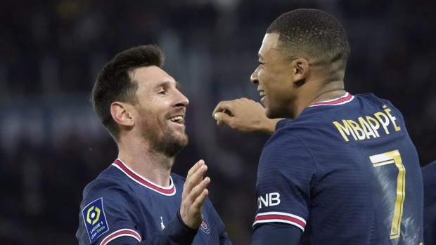 Messi and Mbappe