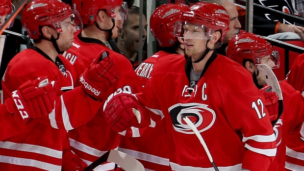 Eric Staal, Gregg Forwerck/NHLI via Getty Images Eric Staal