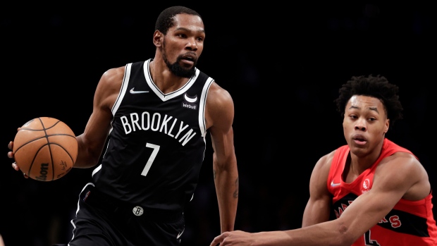 Kevin Durant Scottie Barnes, The Canadian Press Kevin Durant Scottie Barnes