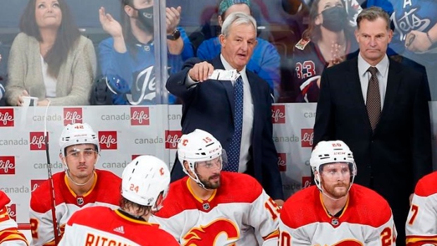 Darryl Sutter, Flames, The Canadian Press Darryl Sutter, Flames