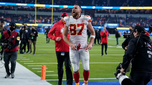 Travis Kelce, The Canadian Press Travis Kelce