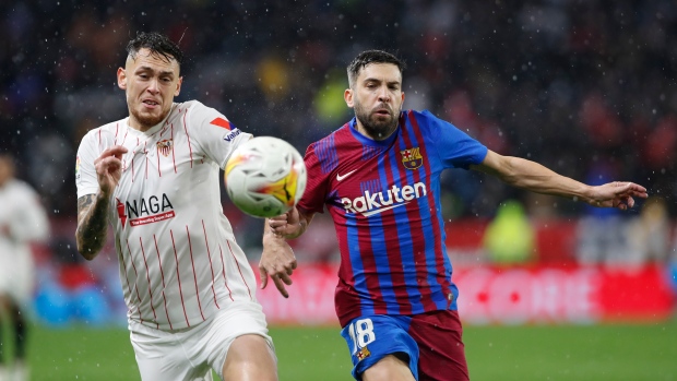 Lucas Ocampos, Jordi Alba, The Canadian Press Lucas Ocampos, Jordi Alba