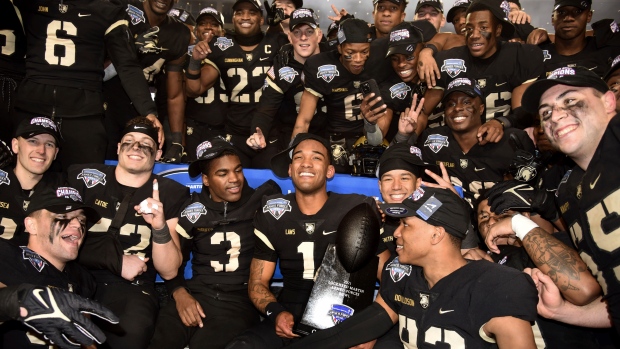 Army celebrates Armed Forces Bowl, The Canadian Press Army celebrates Armed Forces Bowl